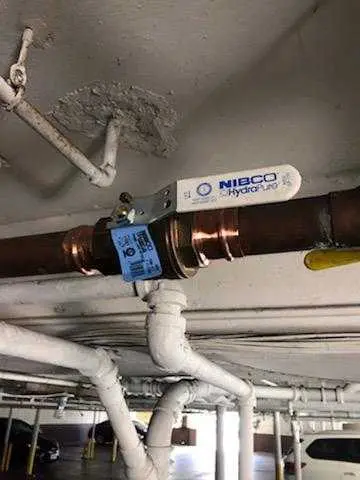 Copper pipe repair and valve work for Backflow Testing in Cameo